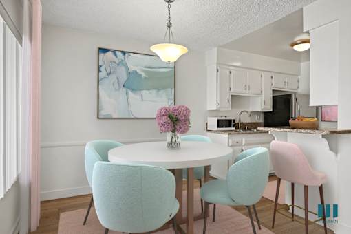 Dining Room and Kitchen Area