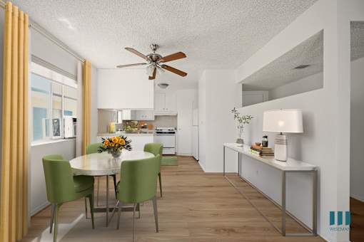 Kitchen and Dining Area