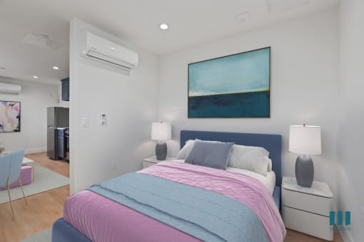 Studio-Style Unit with Bedroom