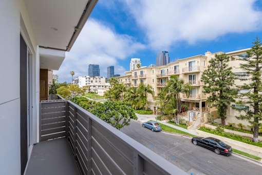 Balcony with a Street View