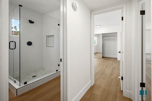 In-Suite Bathroom with a Walk-In Shower