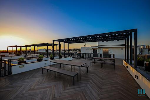 Rooftop Deck with Entertainment Area