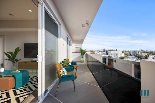 Large-Size Patio at Ogden Garden by Wiseman, California