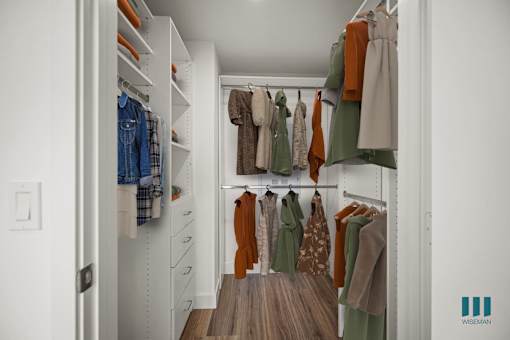 Walk-In Closet at Ogden Garden by Wiseman, California