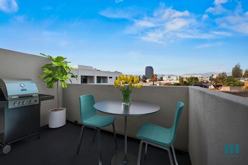 Spacious Patio Area at Ogden Garden by Wiseman, Los Angeles, CA