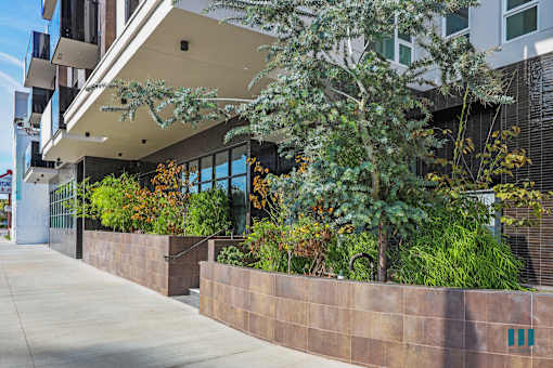 Side Entrance at Ogden Garden by Wiseman, Los Angeles, CA