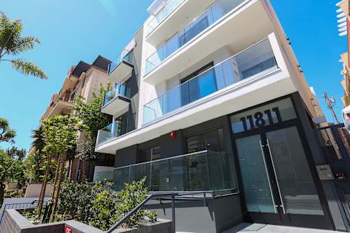 West LA apartment rentals Dorothy Granville Front Door Entrance