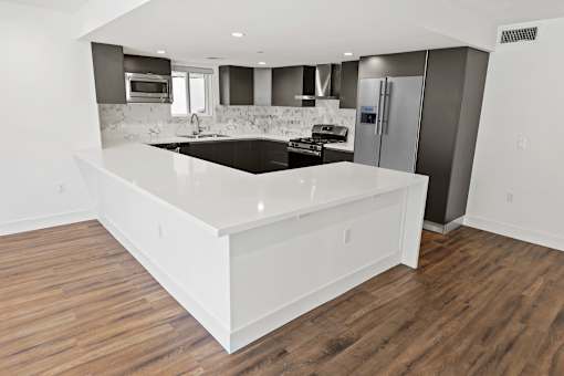 Open-Concept Kitchen with Lots of Counter Space