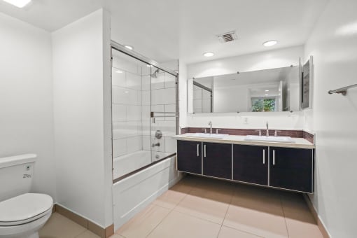 Spacious Master Bathroom