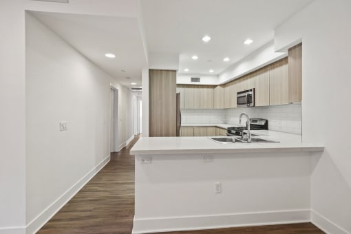 Kitchen with Energy-Efficient Appliances