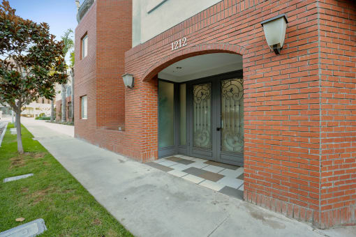 Entrance of McClellan Corner by Wiseman