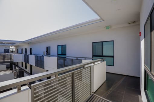 Interior Courtyard of Cole Grove by Wiseman