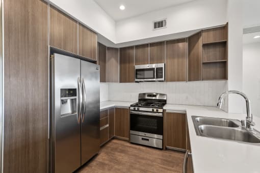 Full-Size Kitchen with Energy-Efficient Appliances