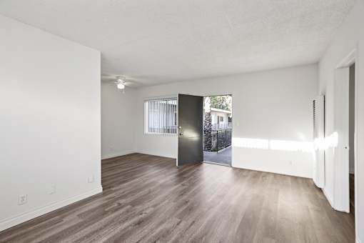 Front Entrance, Dining, and Living Room Area