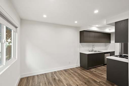 Apartment Dining and Kitchen Area