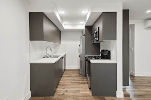 Full-Size Kitchen with Energy-Efficient Appliances