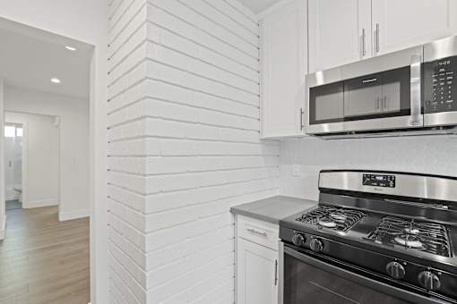 Updated Kitchen with New Stainless Appliances