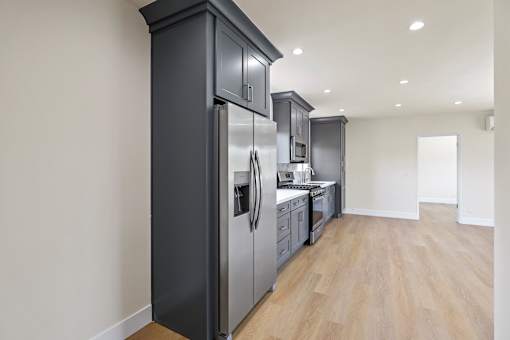Open-Concept Kitchen with Energy-Efficient Appliances