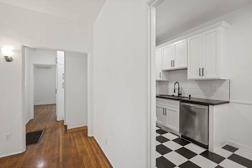 Kitchen and Dining Room Area  Opens to Living Room Space