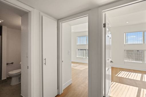 Bedrooms with Windows and Vinyl Flooring