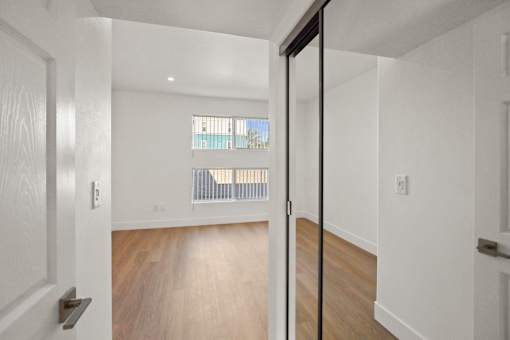 Bedroom with Closet