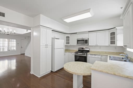 Large-Size, Open-Concept Kitchen