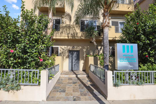 Entrance at Colby Townhomes by WIseman