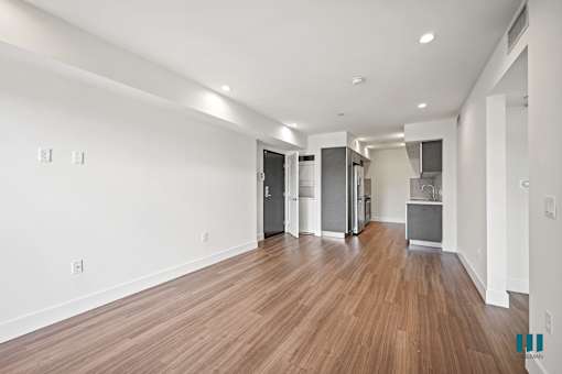 Open-Concept Kitchen, Dining, and Living Room Space