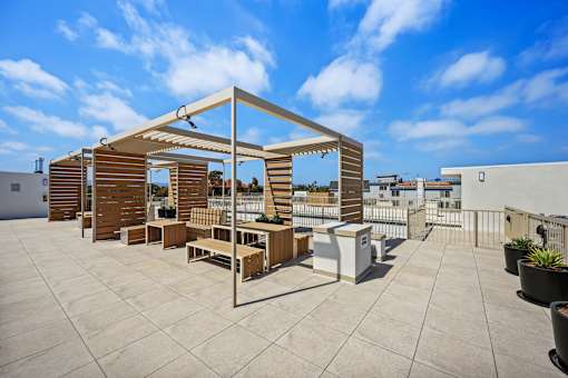 Rooftop Patio at Venice Wave by Wiseman, California, 90291