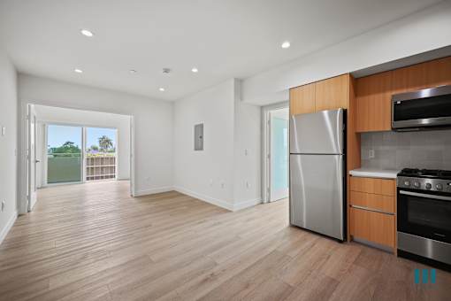 Fitted Kitchen at Venice Wave by Wiseman, California