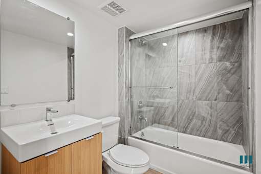 Large Soaking Tub In Bathroom at Venice Wave by Wiseman, Venice, CA