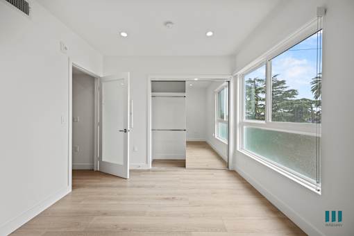 Empty Residential Interior at Venice Wave by Wiseman, California