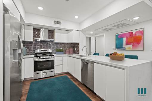 Full-Size Kitchen with Energy-Efficient Appliances
