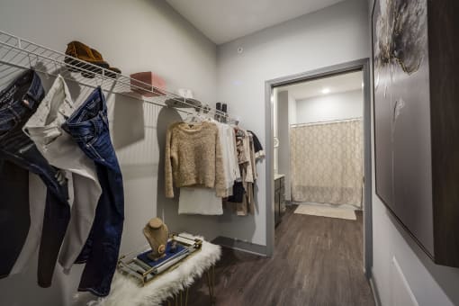 Sheffield Master Walk-in Closet at The Ivy at Berlin Place, Indiana