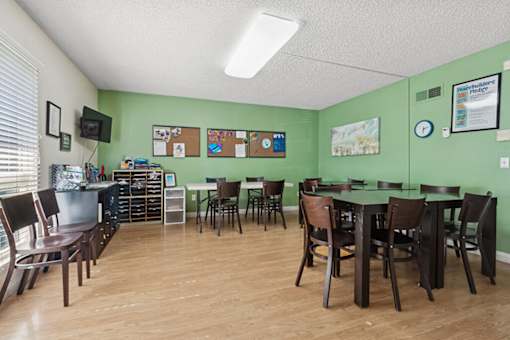 Community Space at The Stratton Apartment Homes in San Diego CA