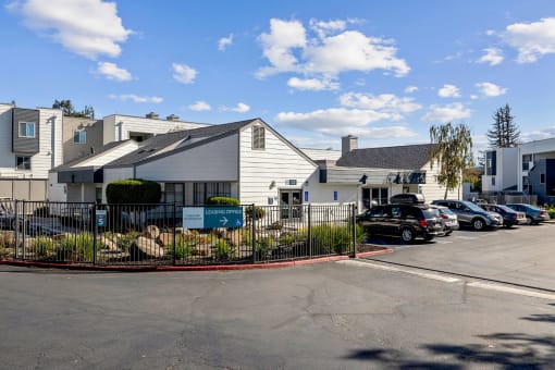 Exterior Leasing Office at Hilltop Commons Apartments in San Pablo CA