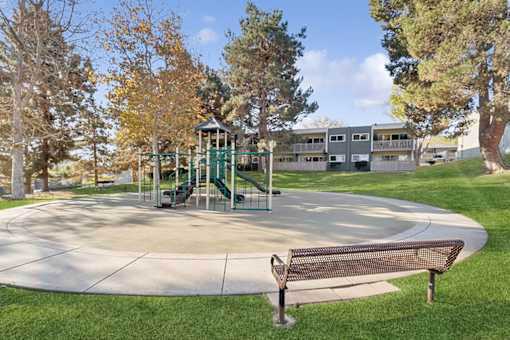 Exterior Playground at Canyon Rim Apartments in San Diego CA