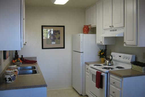 Kitchen at Riverstone Apartments in Antioch, CA