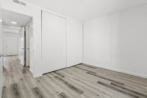 Bedroom at The Stratton Apartment Homes in San Diego CA