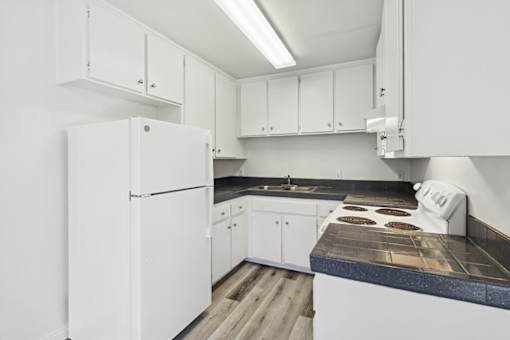 Kitchen at The Stratton Apartment Homes in San Diego CA