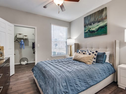 Wood floors at Kensley Apartment Homes