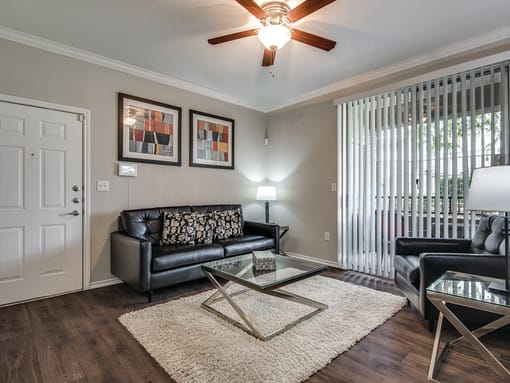 Wood flooring at Kensley Apartment Homes