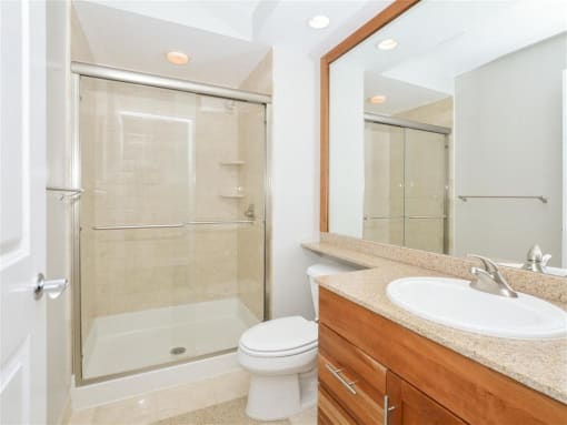 Luxurious Bathroom at Riello Apartments Owner LLC, Edgewater, 07020