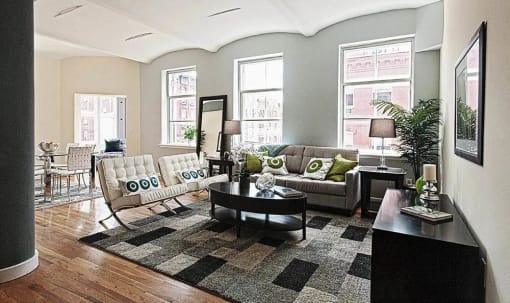 Clubroom Interior at Grand Adams Apartment Owner LLC, Hoboken, 07030