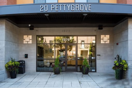 the front door of 20 pettigrew avenue
