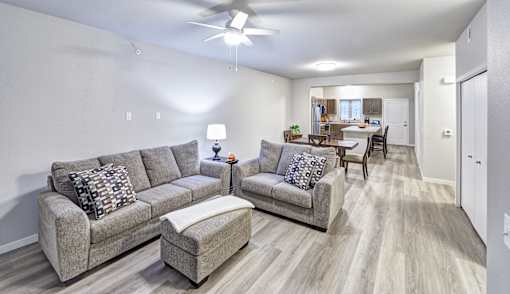 Open Concept living. dining, kitchen