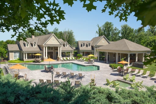 pool and sun deck