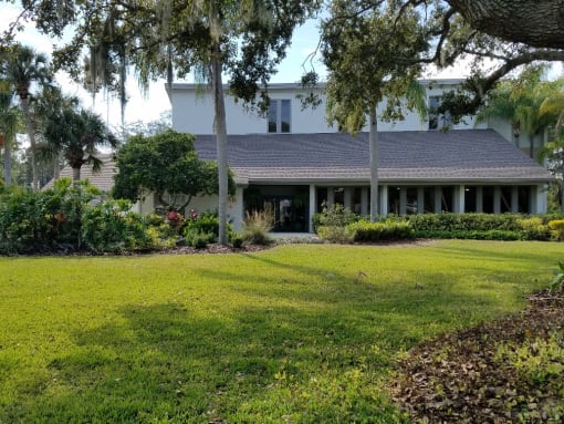 Lush Green Outdoors at L'Estancia, Sarasota, FL