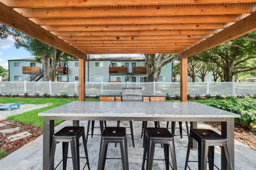 Haven Lake Deer  Grilling Area