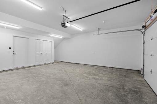 Bozeman, MT Townhomes with attached Garage - Highmark Bozeman - Heated Garage With Concrete Floor And Direct Home Access.